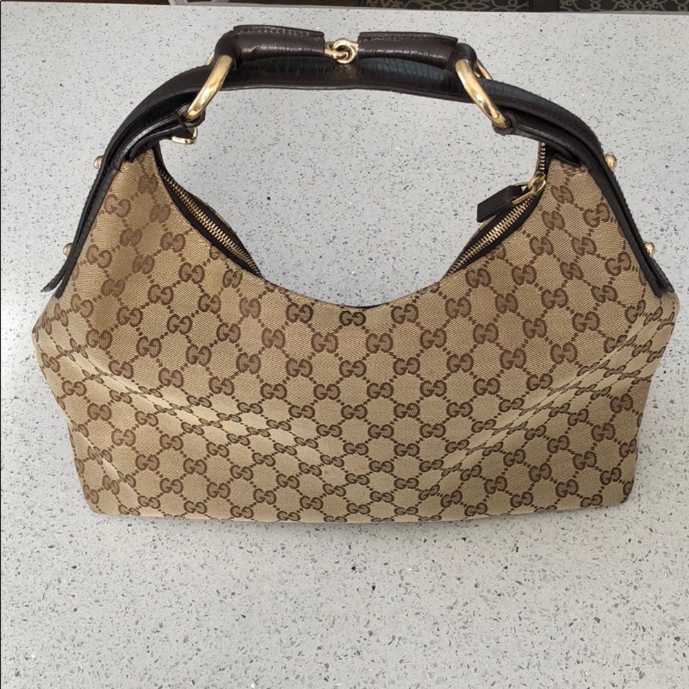 Medium Gucci Horsebit hobo bag - Picture 2 of 8
